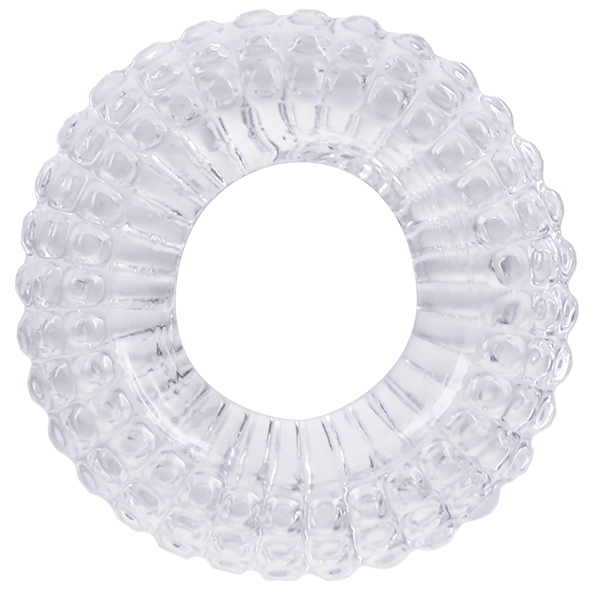 Unsolid Ring Rock Solid The Radial Ring - Clear
