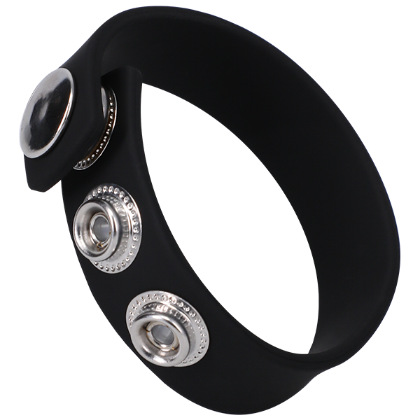 Anneau pénien en métal recouvert de silicone Merci The Paradox