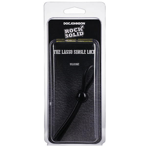 Rock Solid The Lasso Single Lock - Black