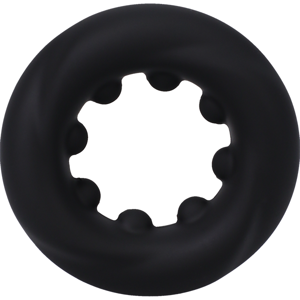 Rock Solid The Twist Silicone C-Ring - Black