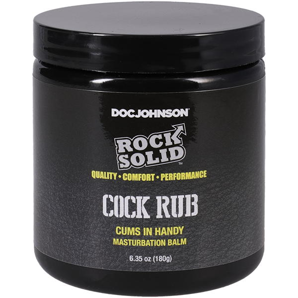 Rock Solid Cock Rub Cums In Handy