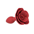 Plug anal en silicone LUX active Red Rose