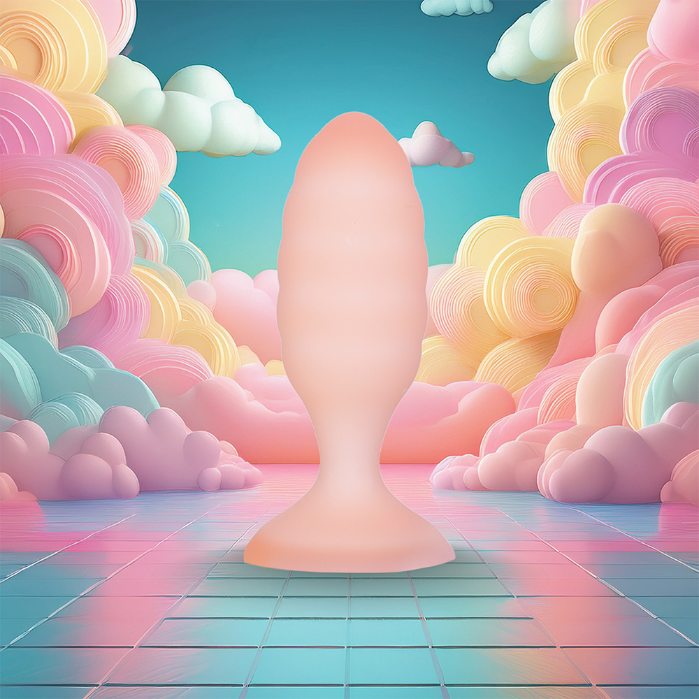 Bouchon anal en silicone Softies de 4 pouces