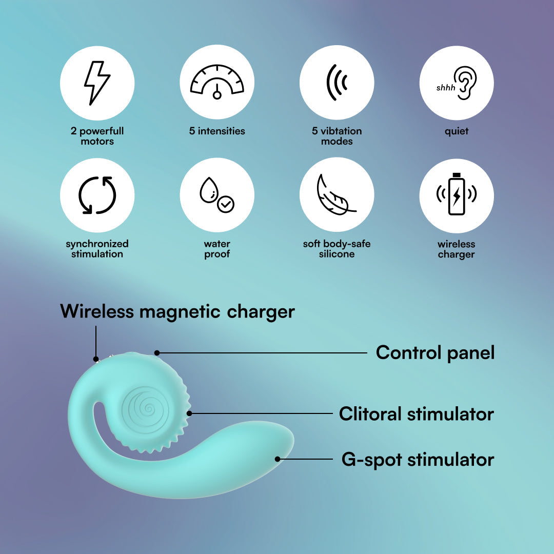 Stimulateur de point G Snail Vibe Gizi
