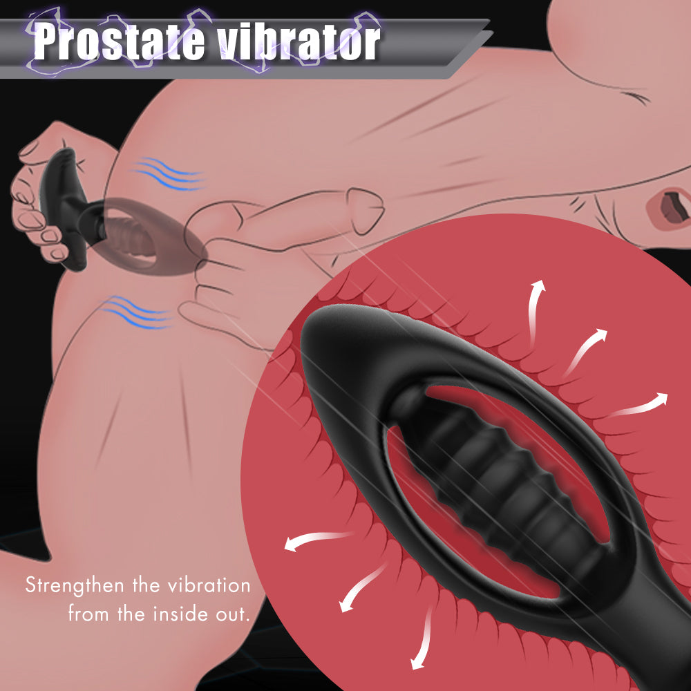Pile Driver Vibrating Butt Plug