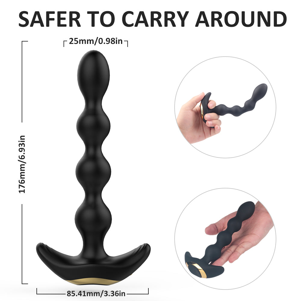 Austin Flexible Vibrating Anal Beads