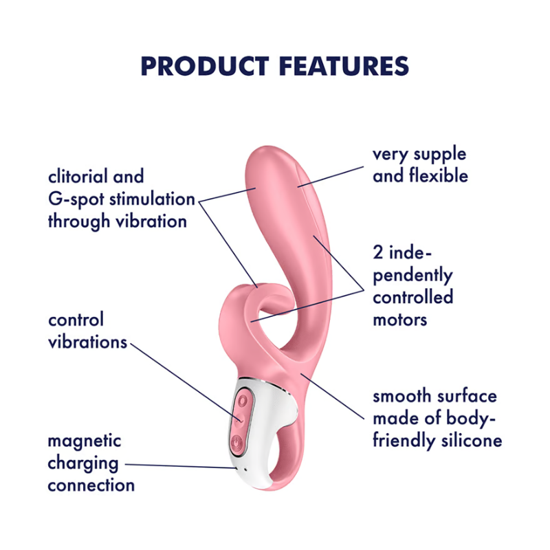 Stimulateurs clitoridiens Satisfyer Hug Me G-Spot