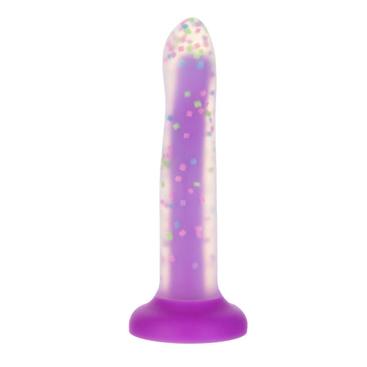Rave by Addiction 8" Bendable Glow in the Dark Dildo- Black Friday
