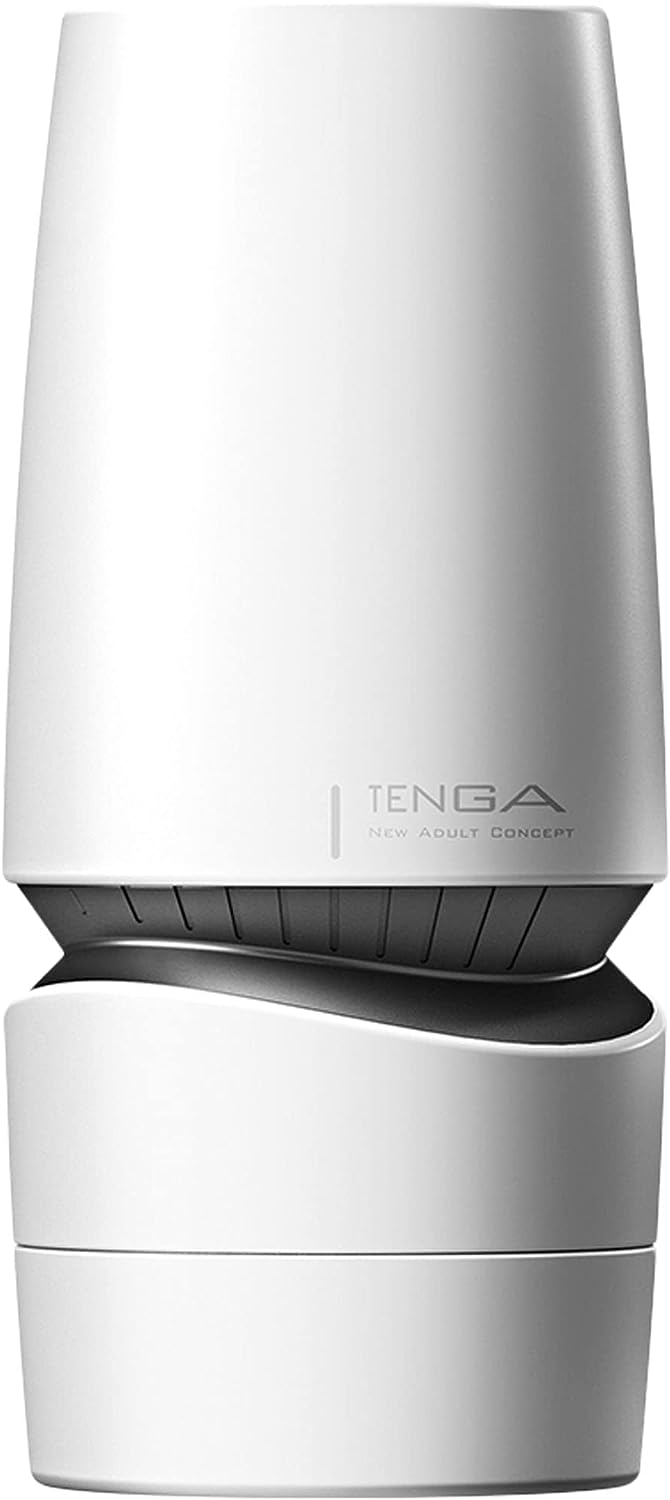 Tenga Aero Cobalt/Silver Ring Masturbator - Thorn & Feather