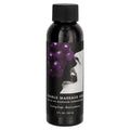 Huile de massage comestible Earthly Body - Raisin, 2 oz/60 ml