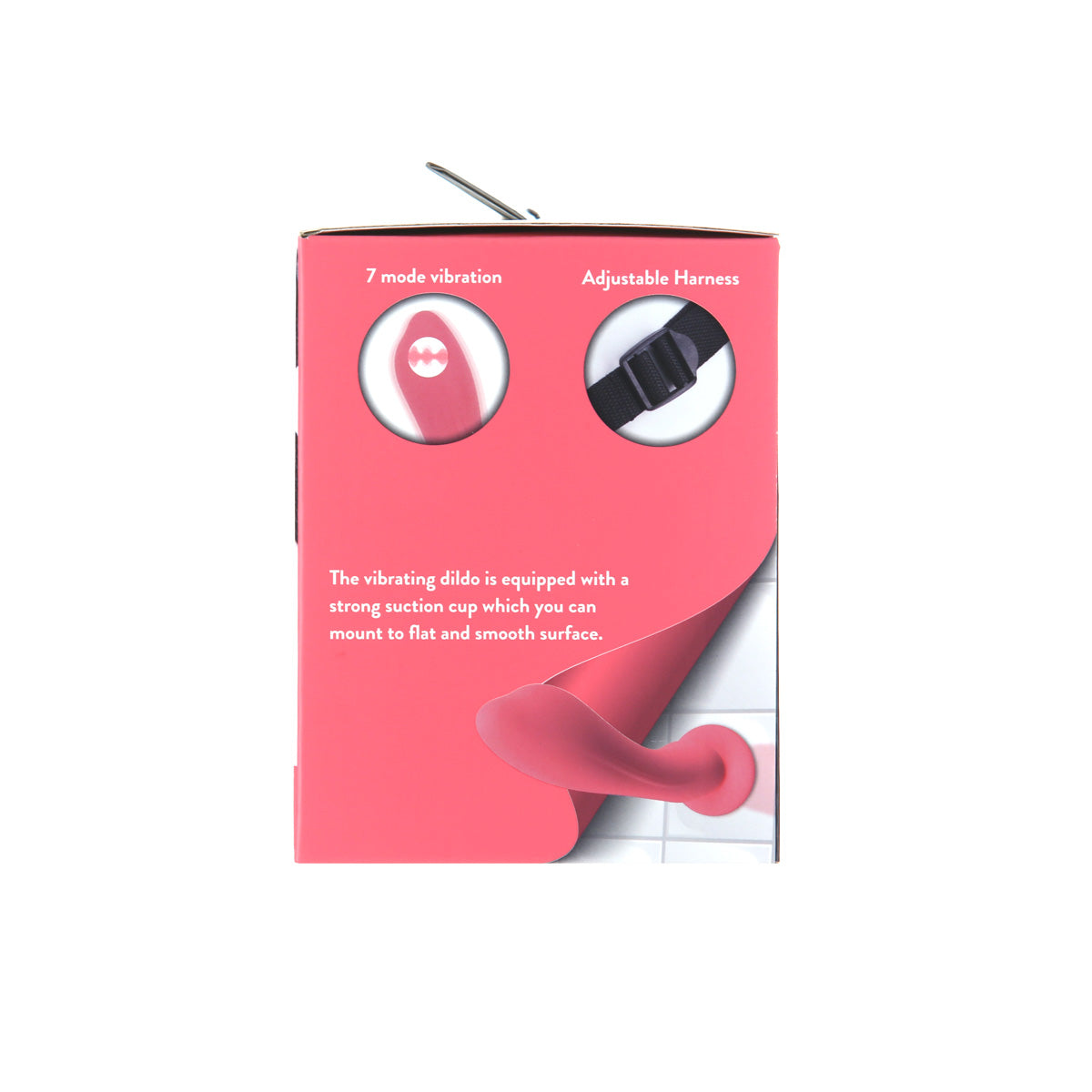 Harnais à sangle King Cock avec bite de 9"- Tan