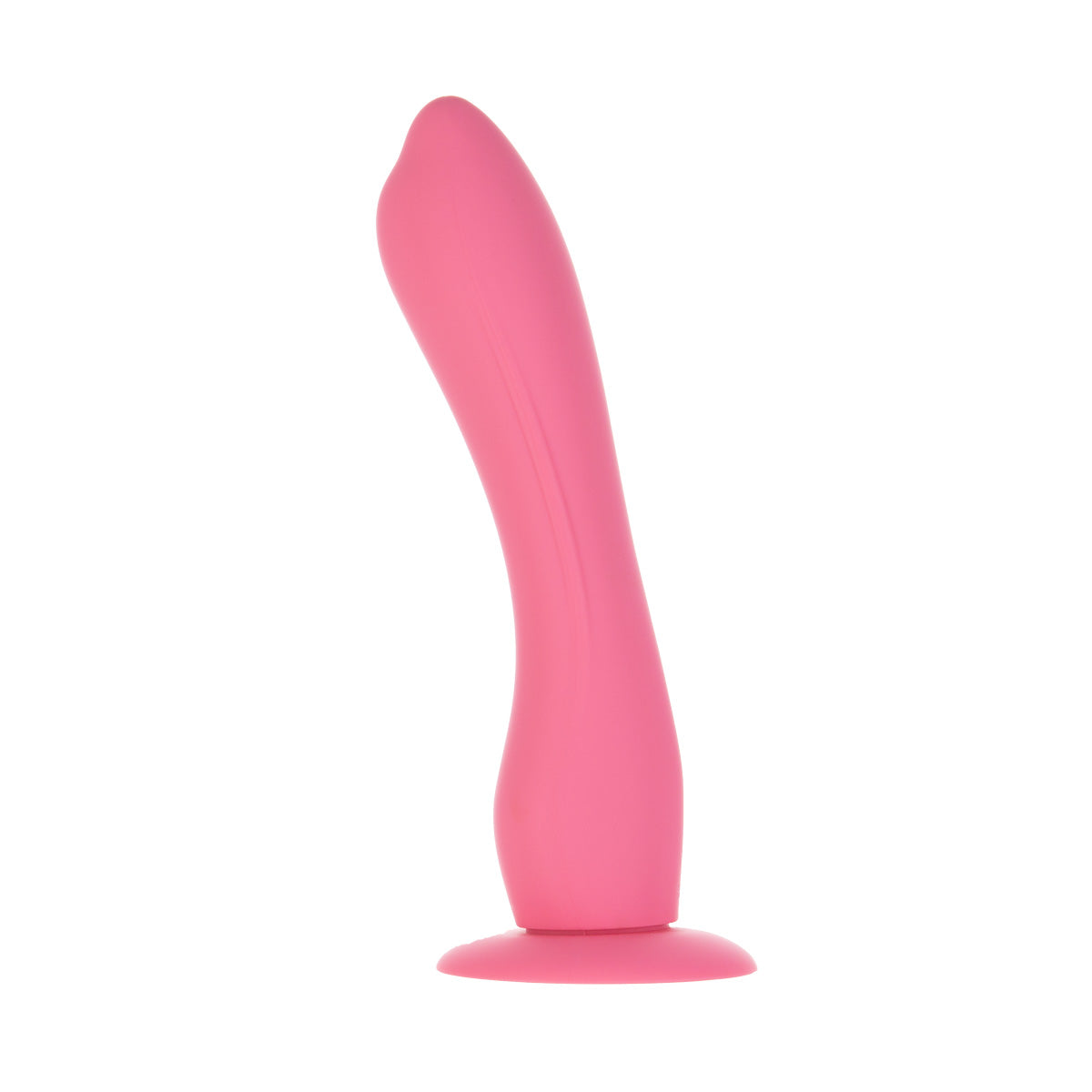 7” Vibrating Strap-On & Harness - Pink