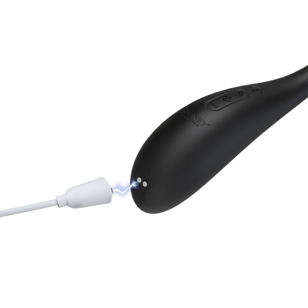 Vibromasseur point G à tête rotative Joi et lécheur de clitoris 