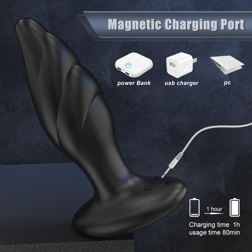 Whirlwind Remote Control Rotating Anal Plug
