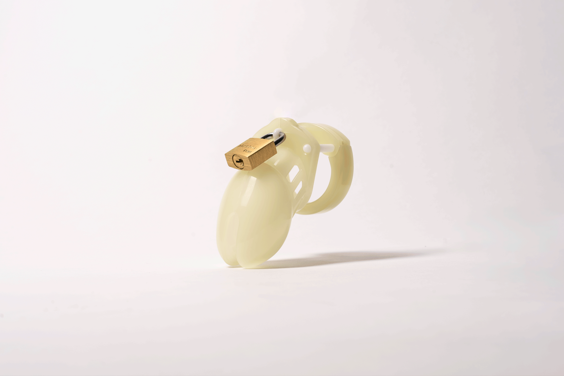 Cage de chasteté phosphorescente CB-6000S de 2 1/2 pouces