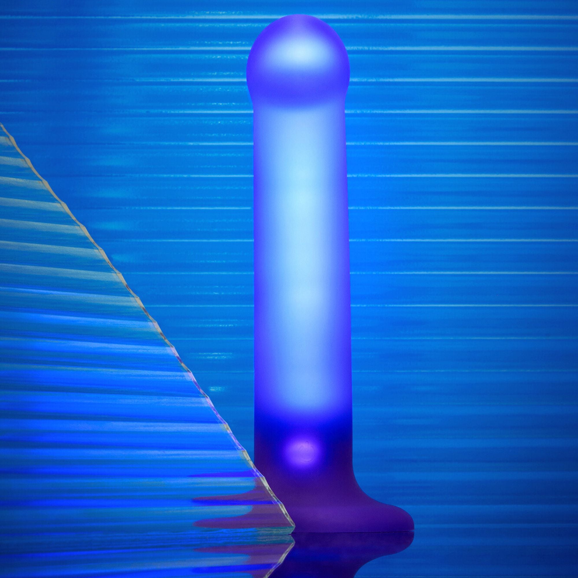 Glow-Led Dildo - Harness compatible