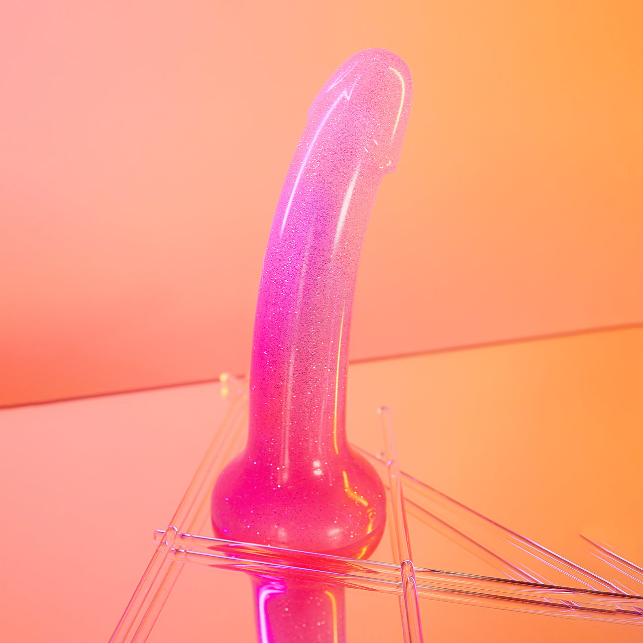 Dildolls Sunrise Glow In The Dark Dildo - Thorn & Feather