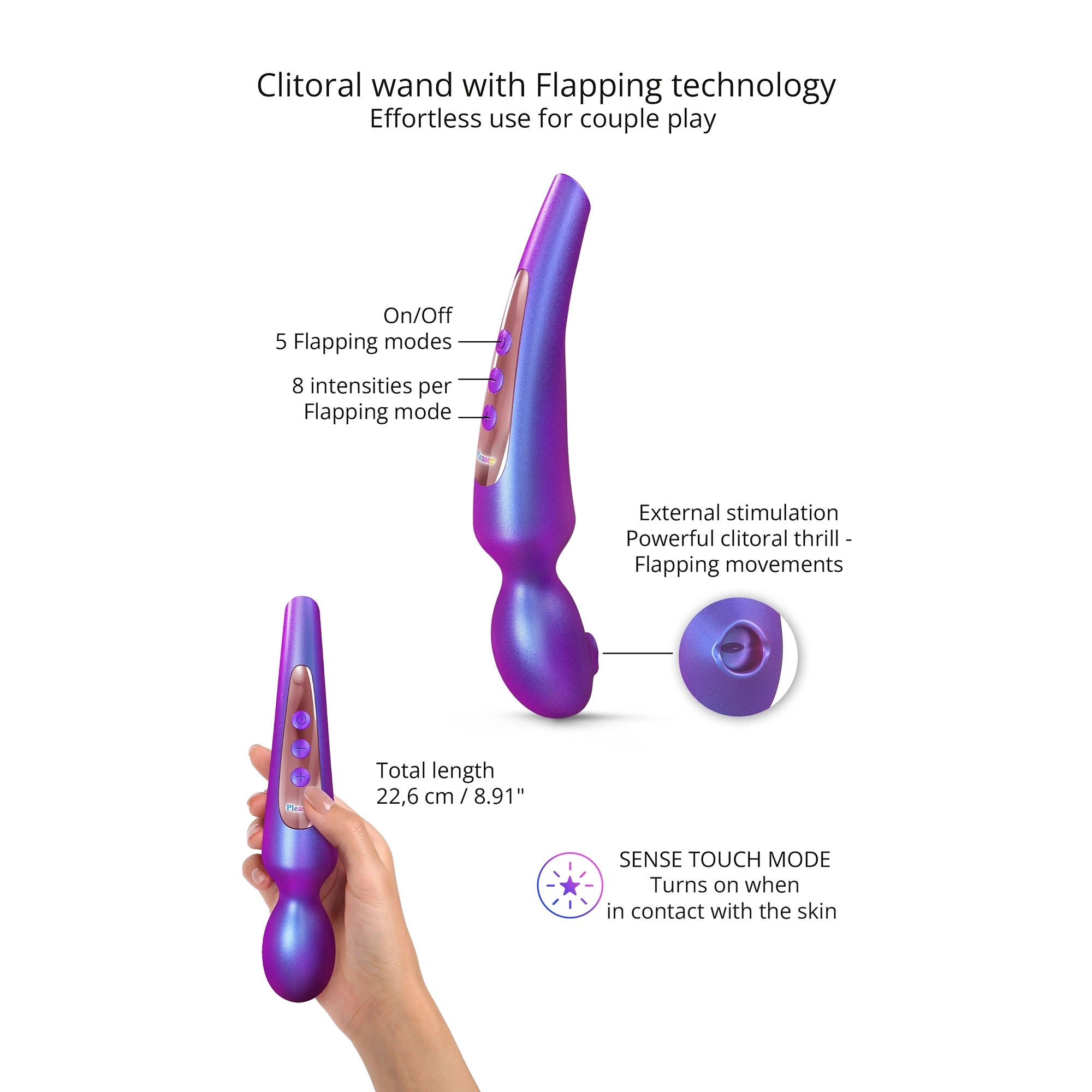 Love to Love Pleaser Wand & Clitoral Stimulator