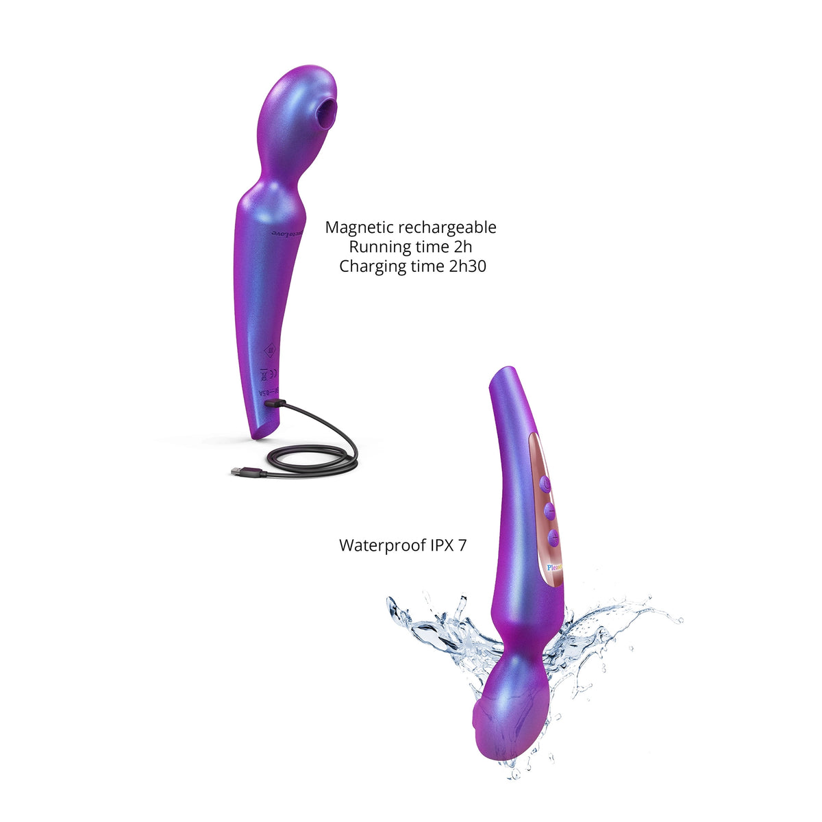 Love to Love Pleaser Wand & Clitoral Stimulator