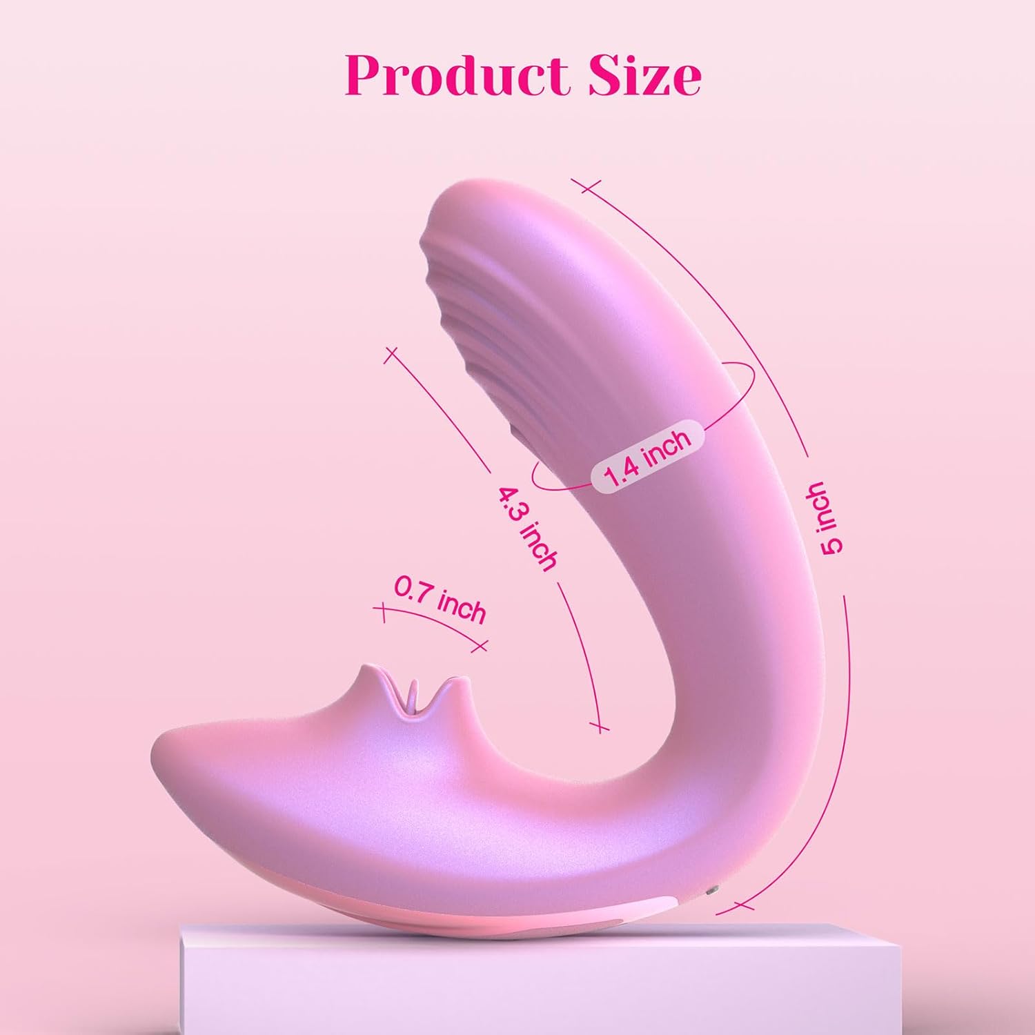 Vibromasseur léchant clitoridien Tracy's Dog OG Lick