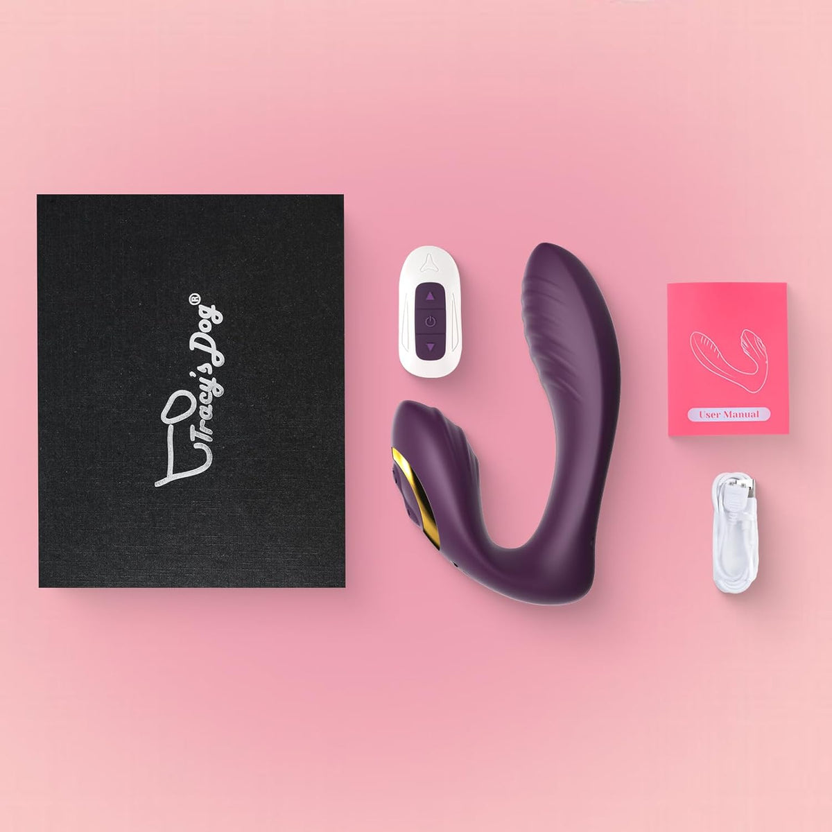 Tracy's Dog OG Dual Vibe Couple Vibrator - Clearance