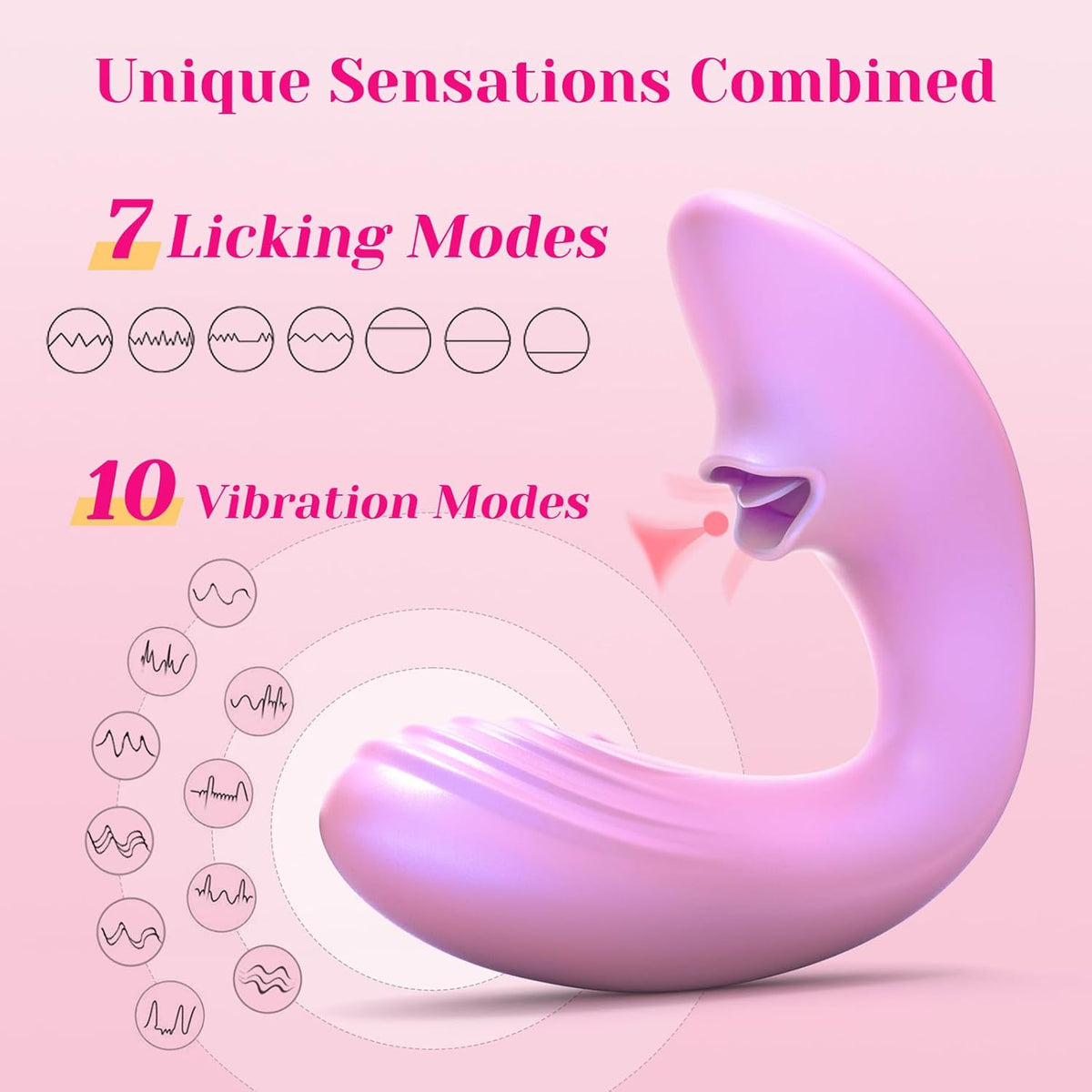 Vibromasseur léchant clitoridien Tracy's Dog OG Lick