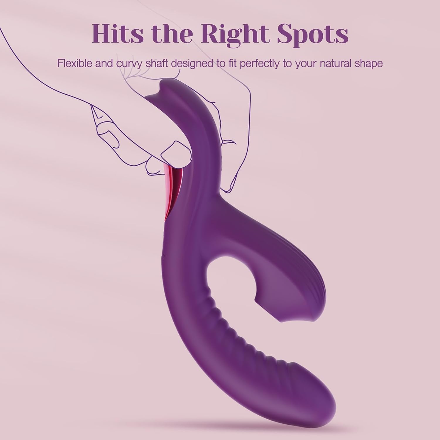 Beta Rabbit 3-in-1 Sucking, Swing Rabbit Vibrator