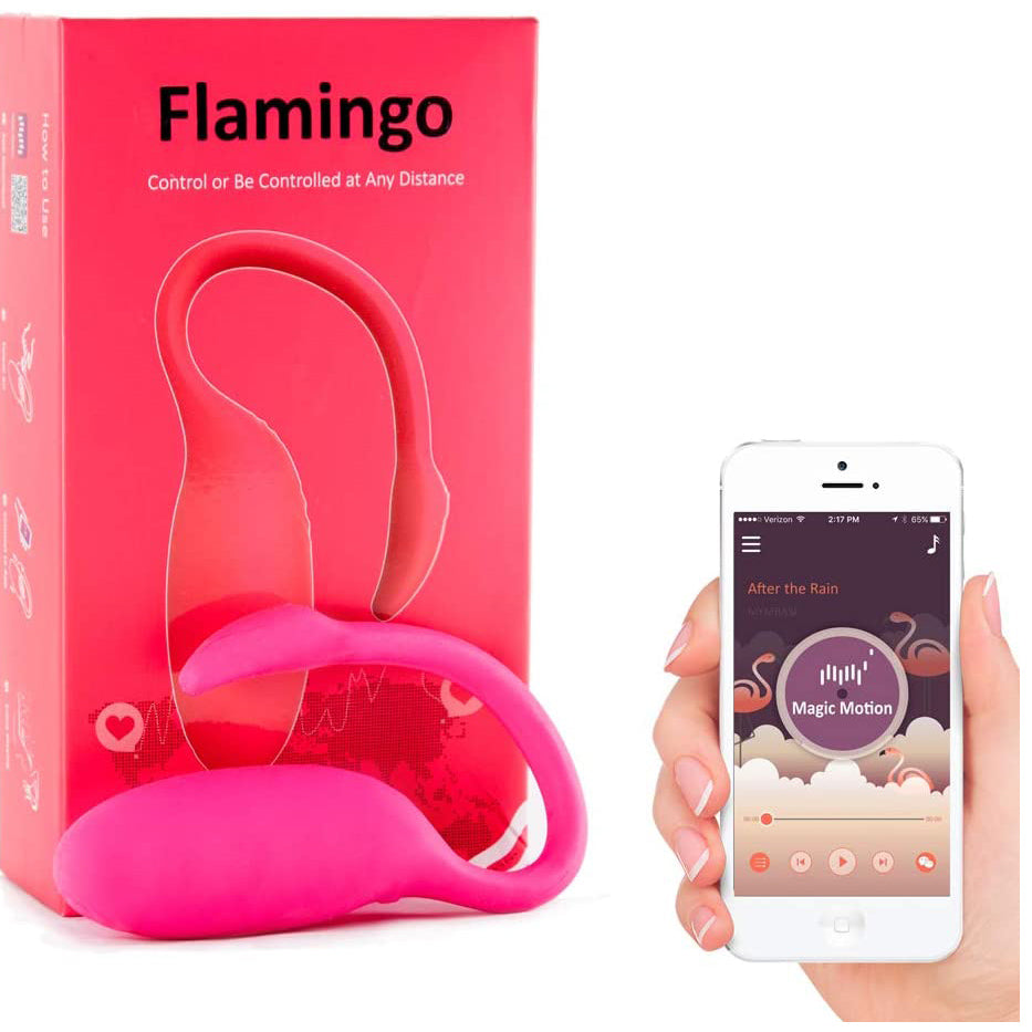 Flamingo Magic Motion App Controlled Wearable Vibrator Pink