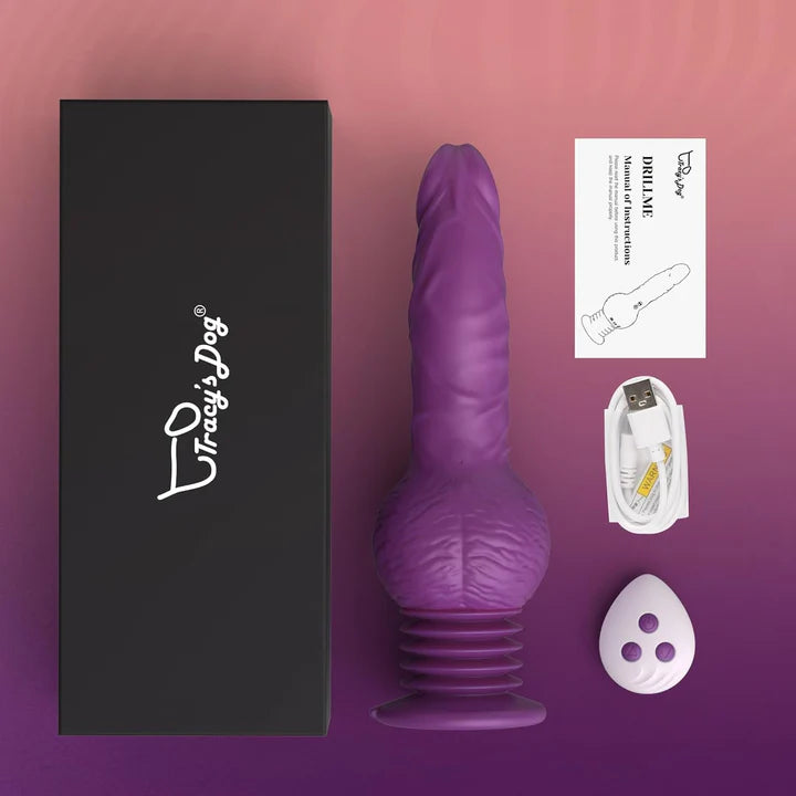 Tracy's Dog Drillme Thrusting Dildo Vibrator