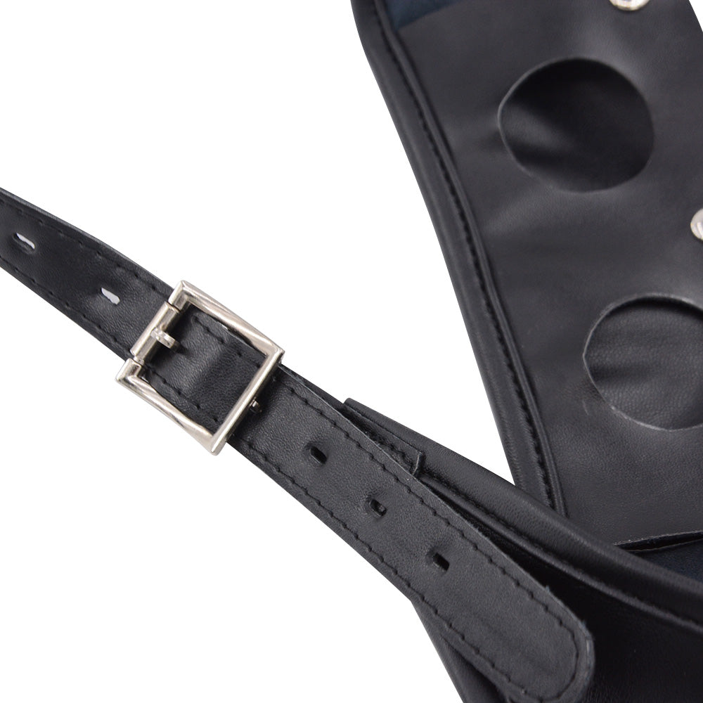 Lockable Detachable Dildo & Anal Plug Panty Harness