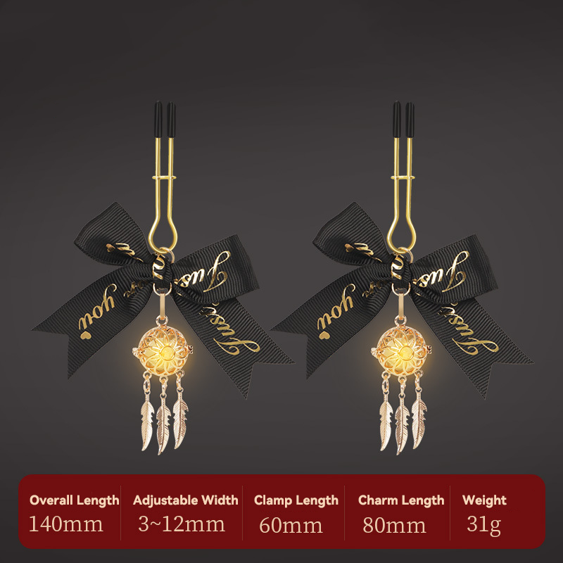 Butterfly Glow Nipple Clamps