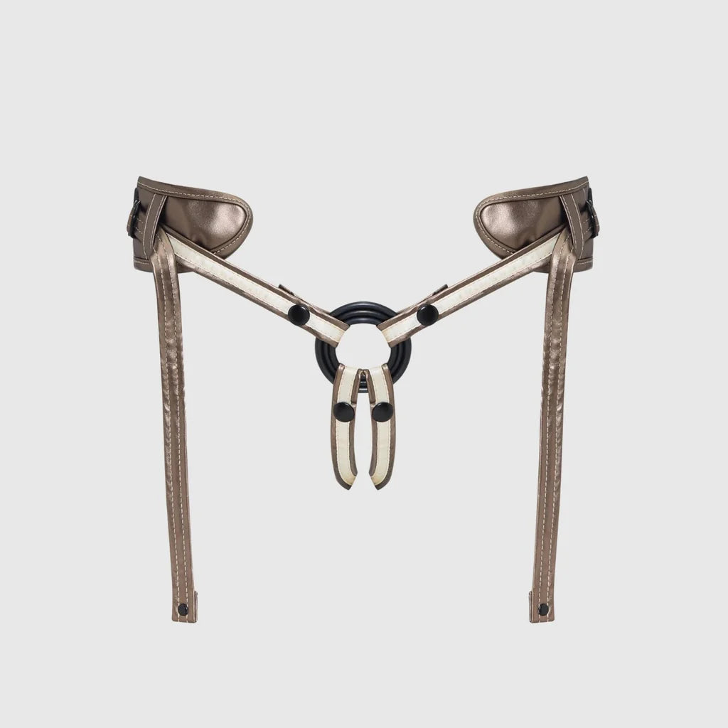 Harnais en Cuir Synthétique Strap On Me Desirous