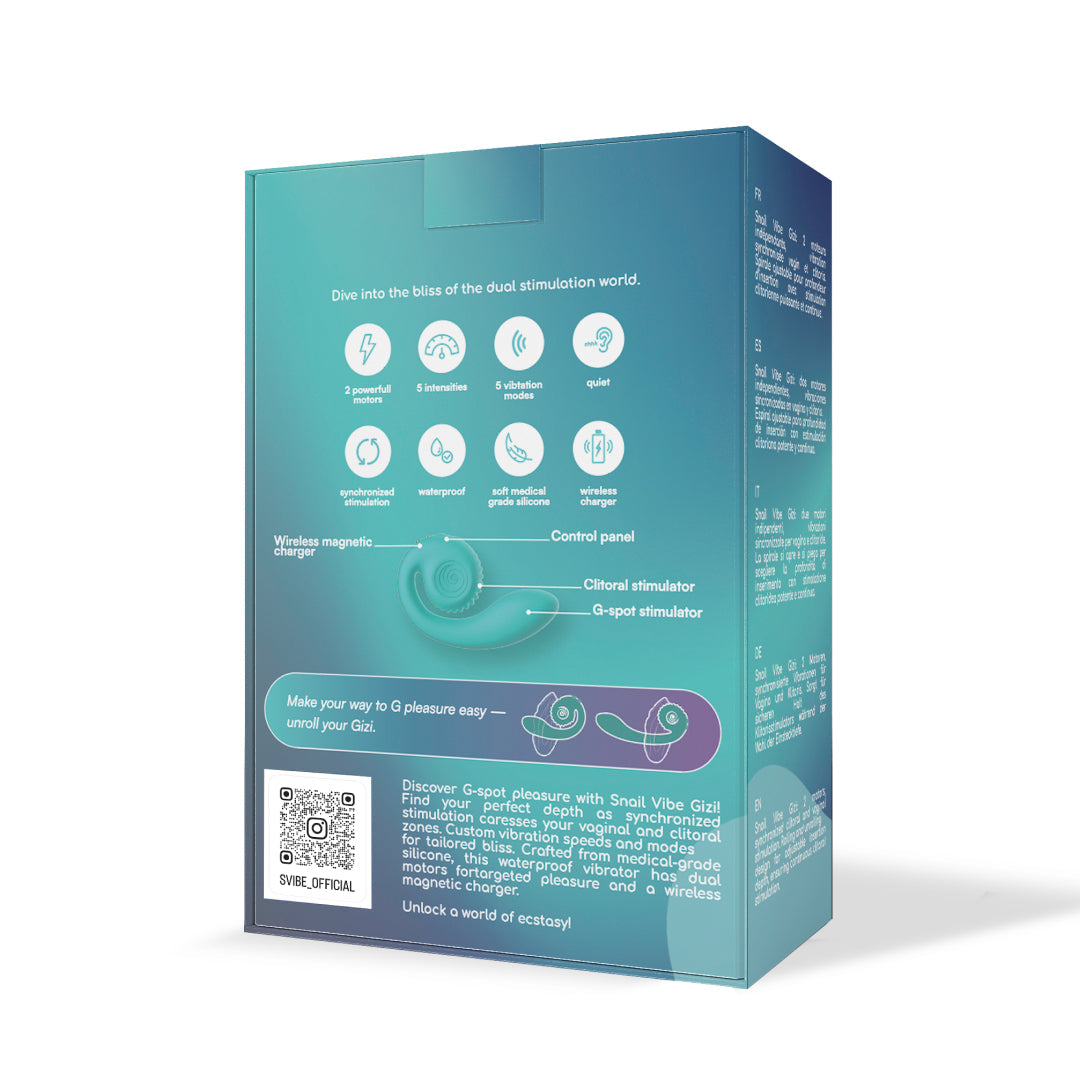 Stimulateur de point G Snail Vibe Gizi
