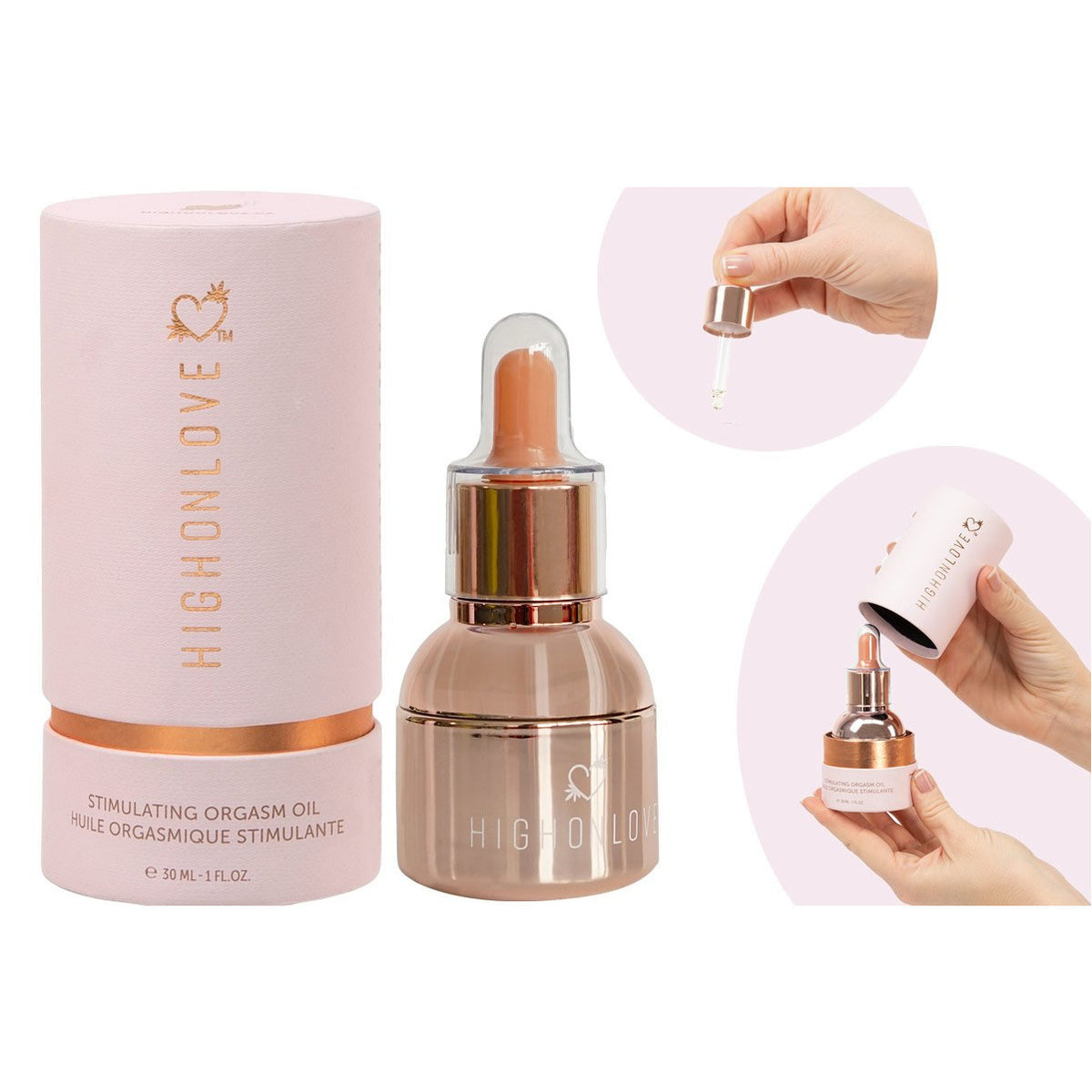 Huile d'orgasme stimulante High On Love