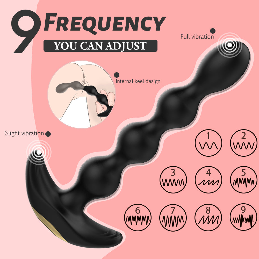 Austin Flexible Vibrating Anal Beads