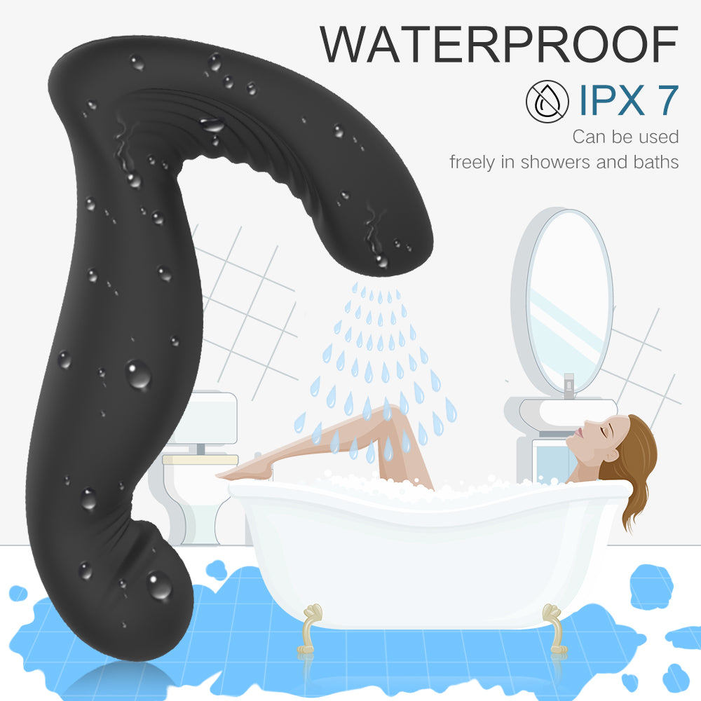 Jiggle Dual-Motor Rotating Prostate & G-Spot Plug