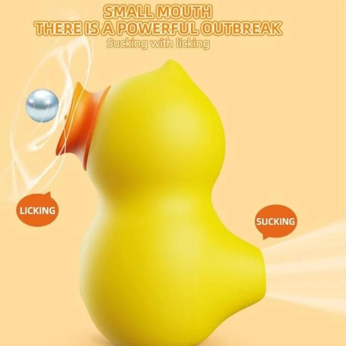 Tracy's Dog Duck King Tongue Licking Suction Massager - Thorn & Feather