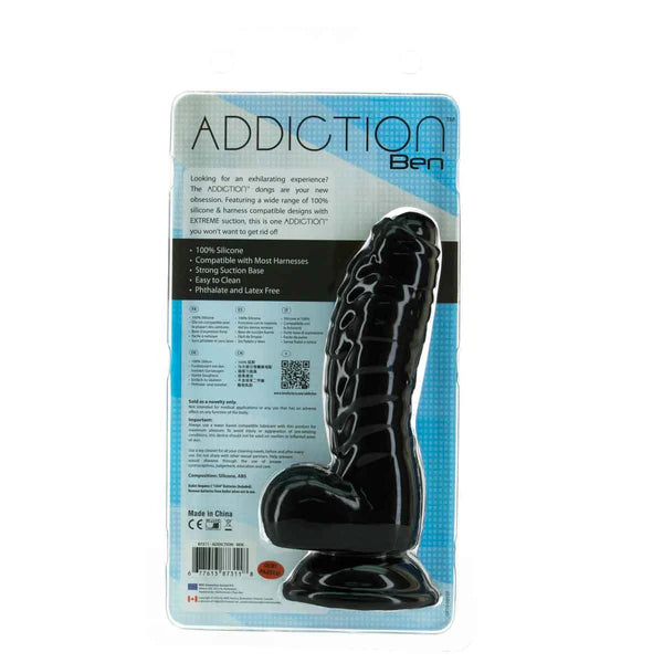 Addiction Ben 7" Dildo With Balls