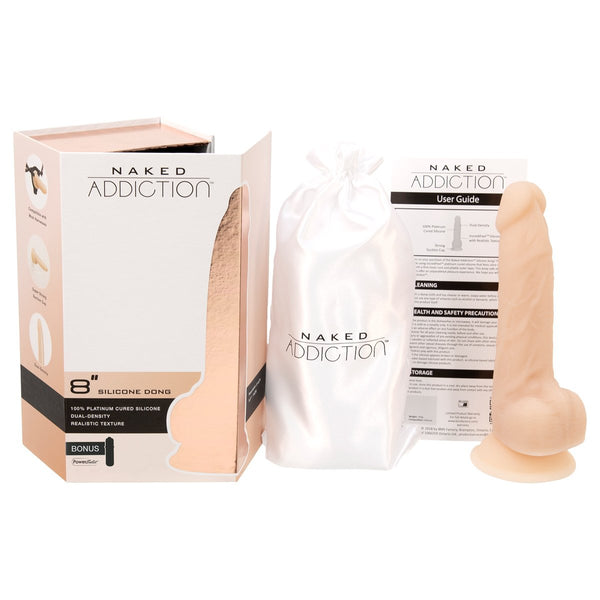 Gode ​​en silicone flexible Addiction David 8"