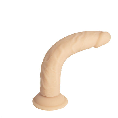 9” Silicone Dual Density Bendable Dildo - Vanilla