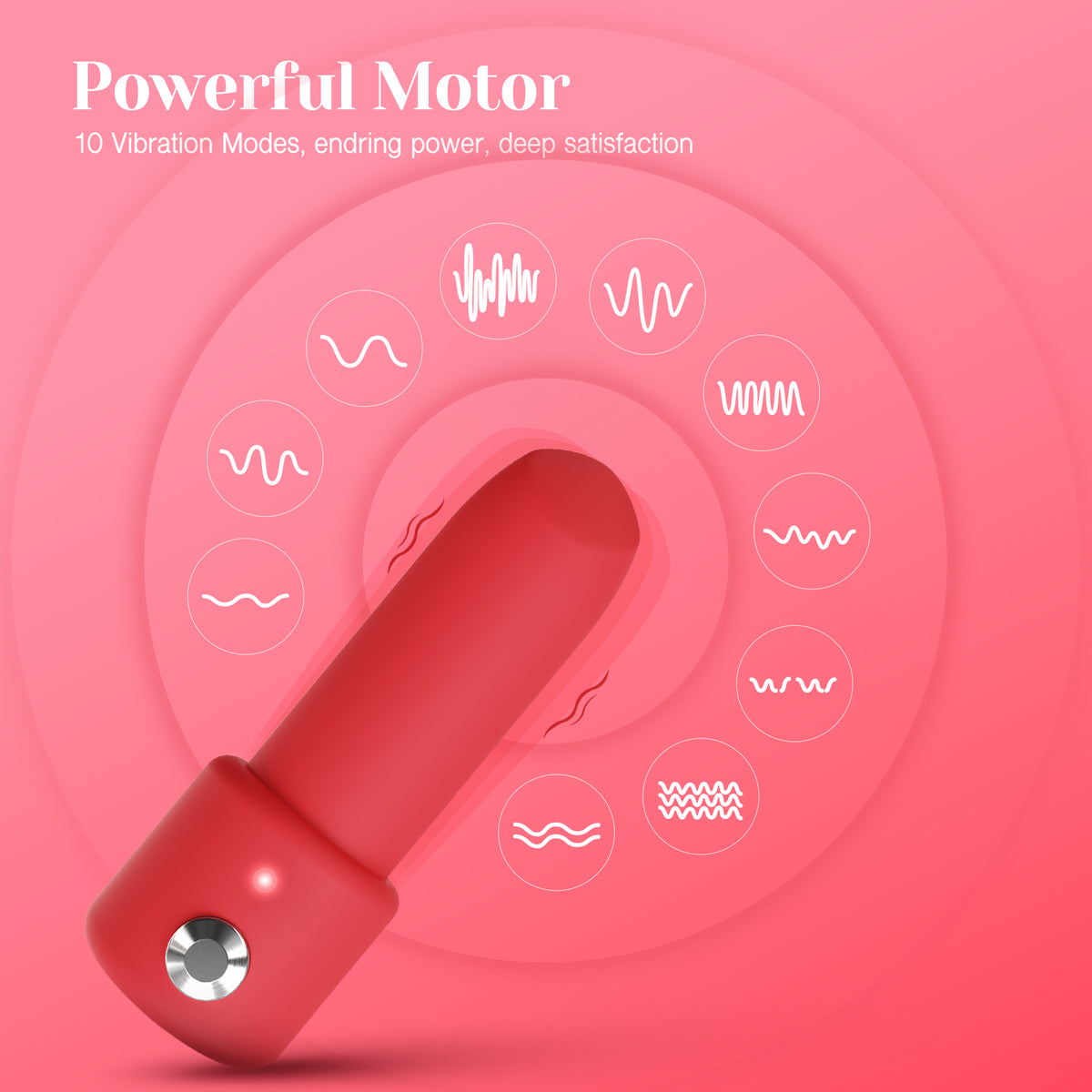 Tracy's Dog Surreal App-controlled Lipstick Vibrator