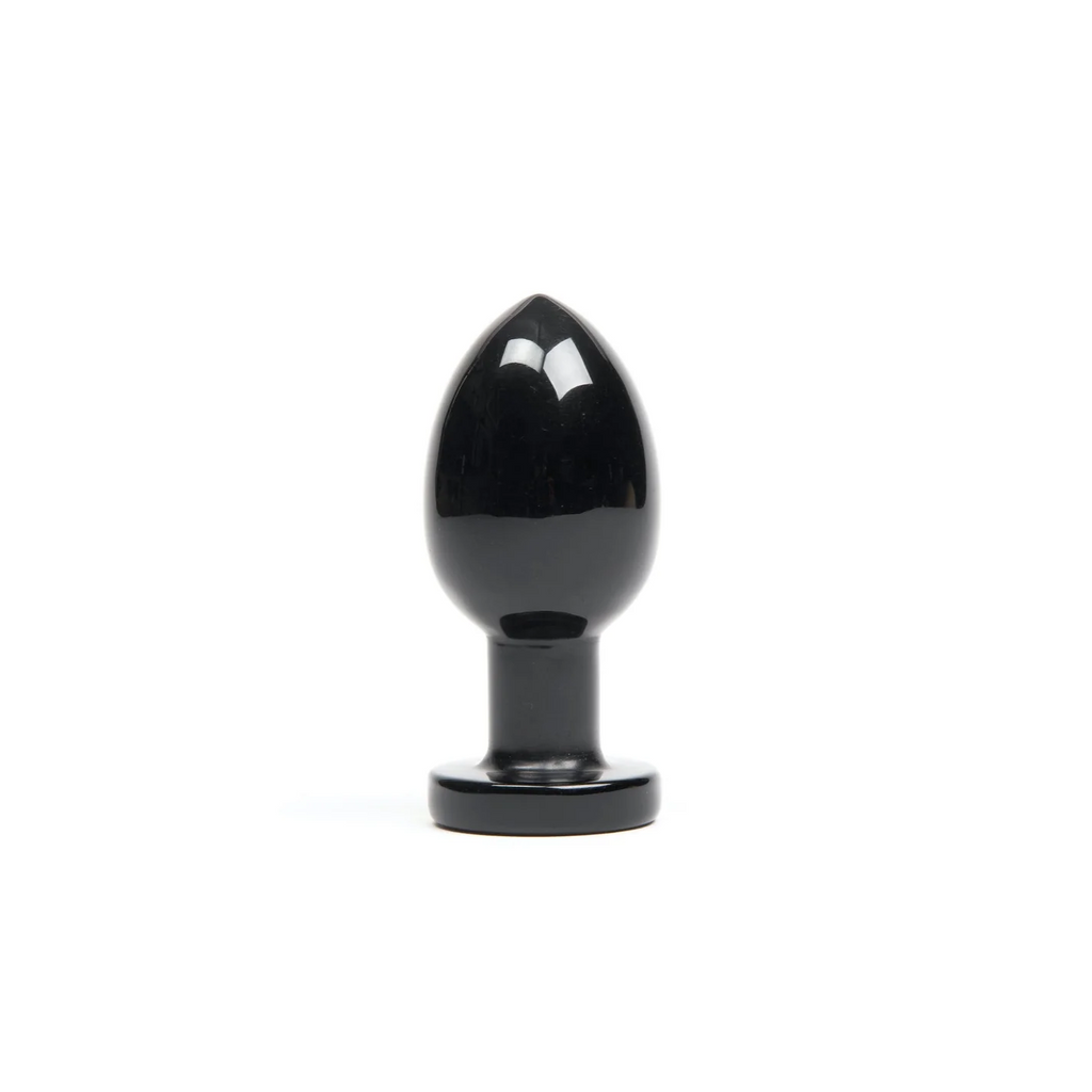Chakrubs Xaga Root Black Obsidian Plug