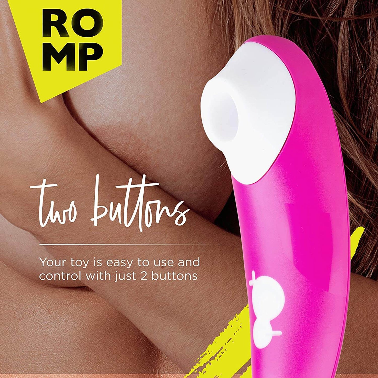 Romp Shine Clitoral Stimulator - Fuchsia - Thorn & Feather Sex Toy Canada