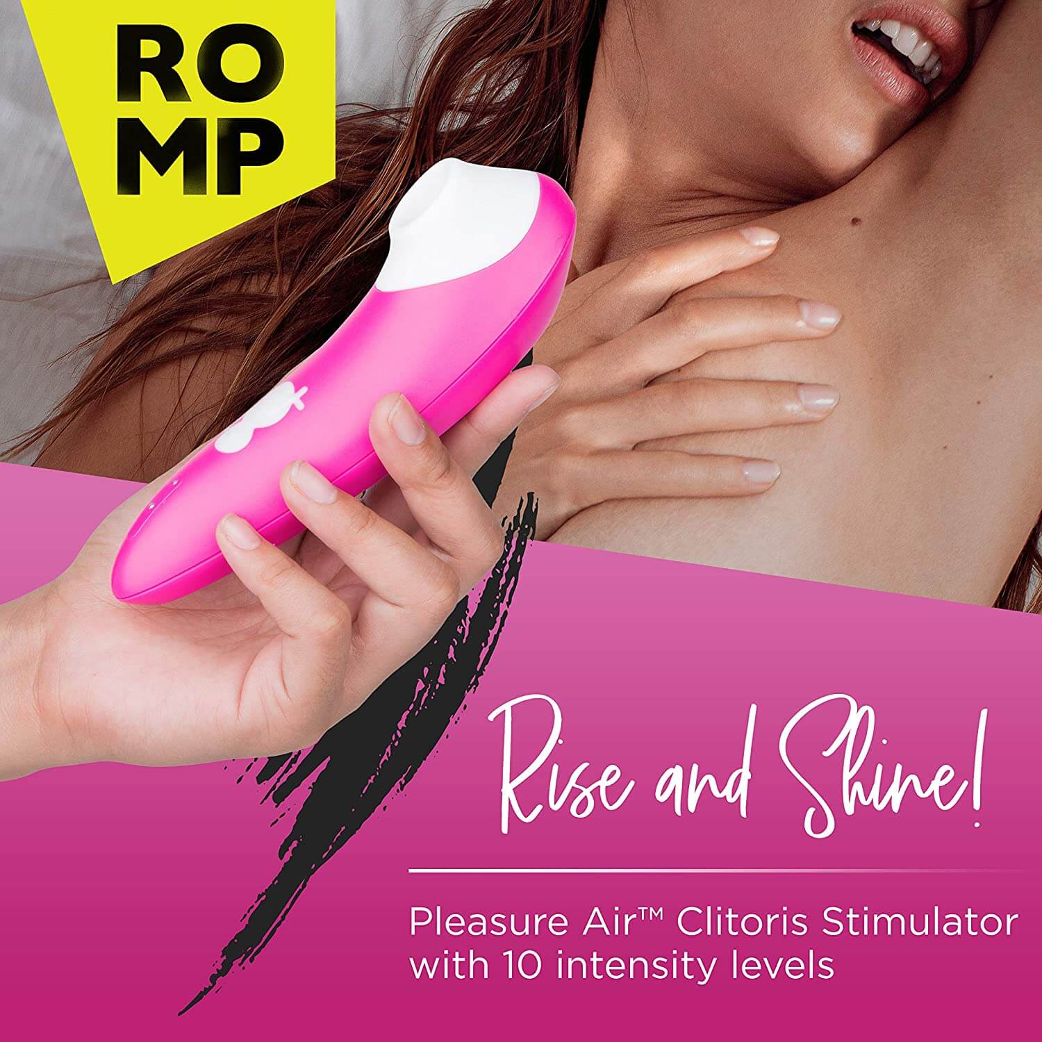 Romp Shine Clitoral Stimulator - Fuchsia - Thorn & Feather Sex Toy Canada