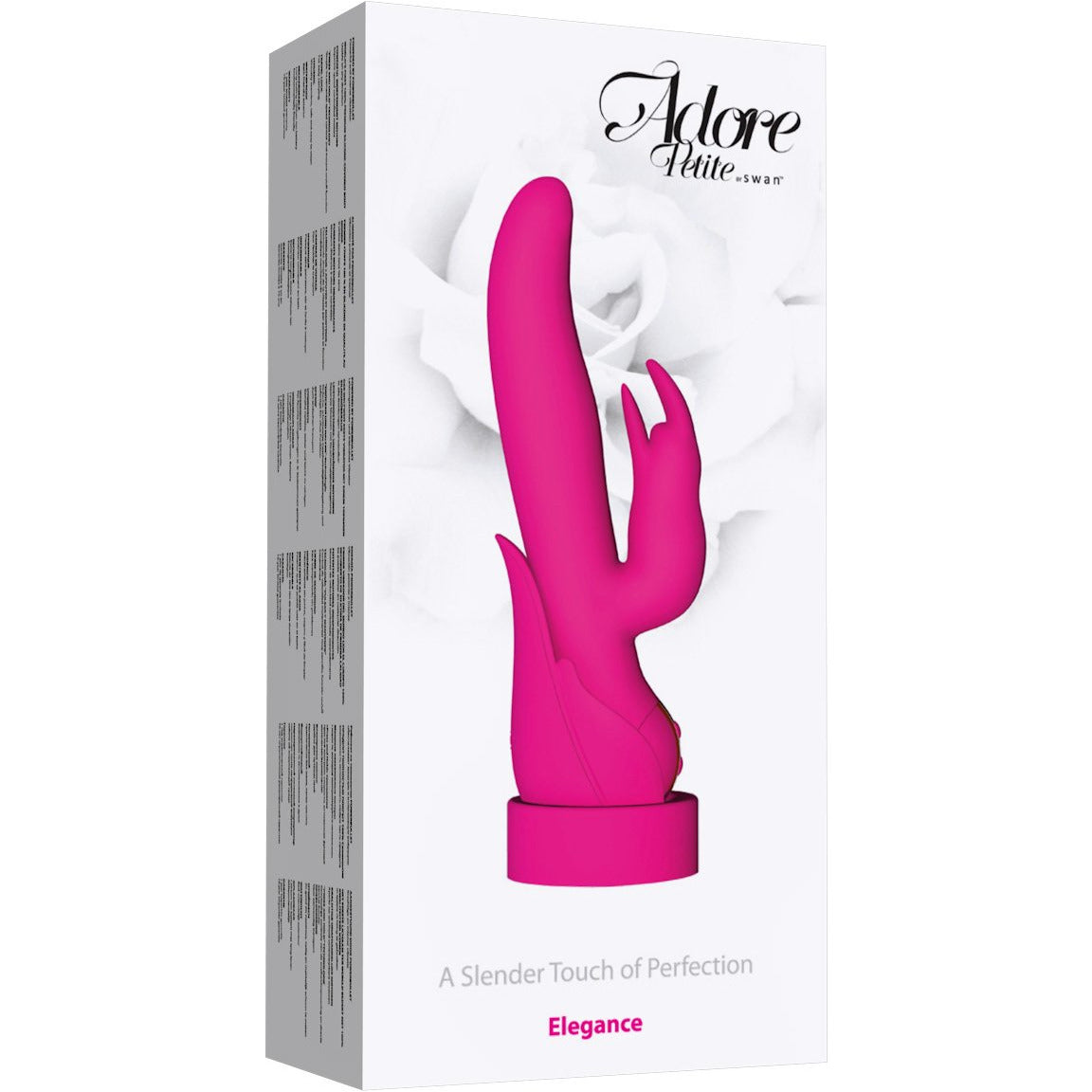 Le Swan Adore Petite Élégance Vibrateur Double en Silicone