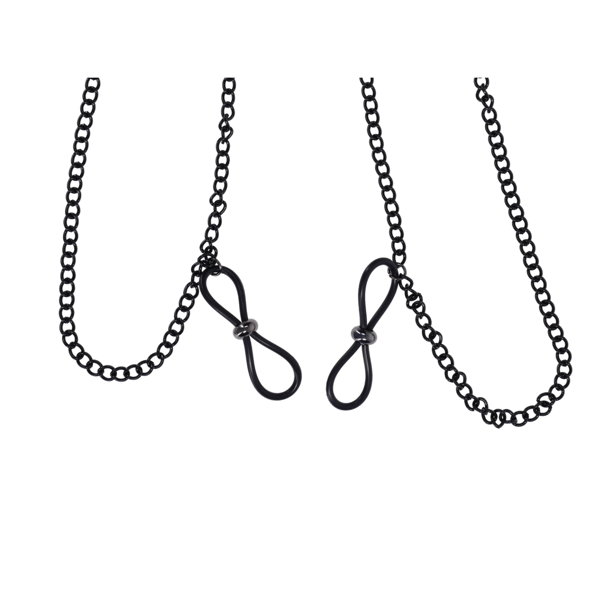 Lace Collar with Nipple Ties