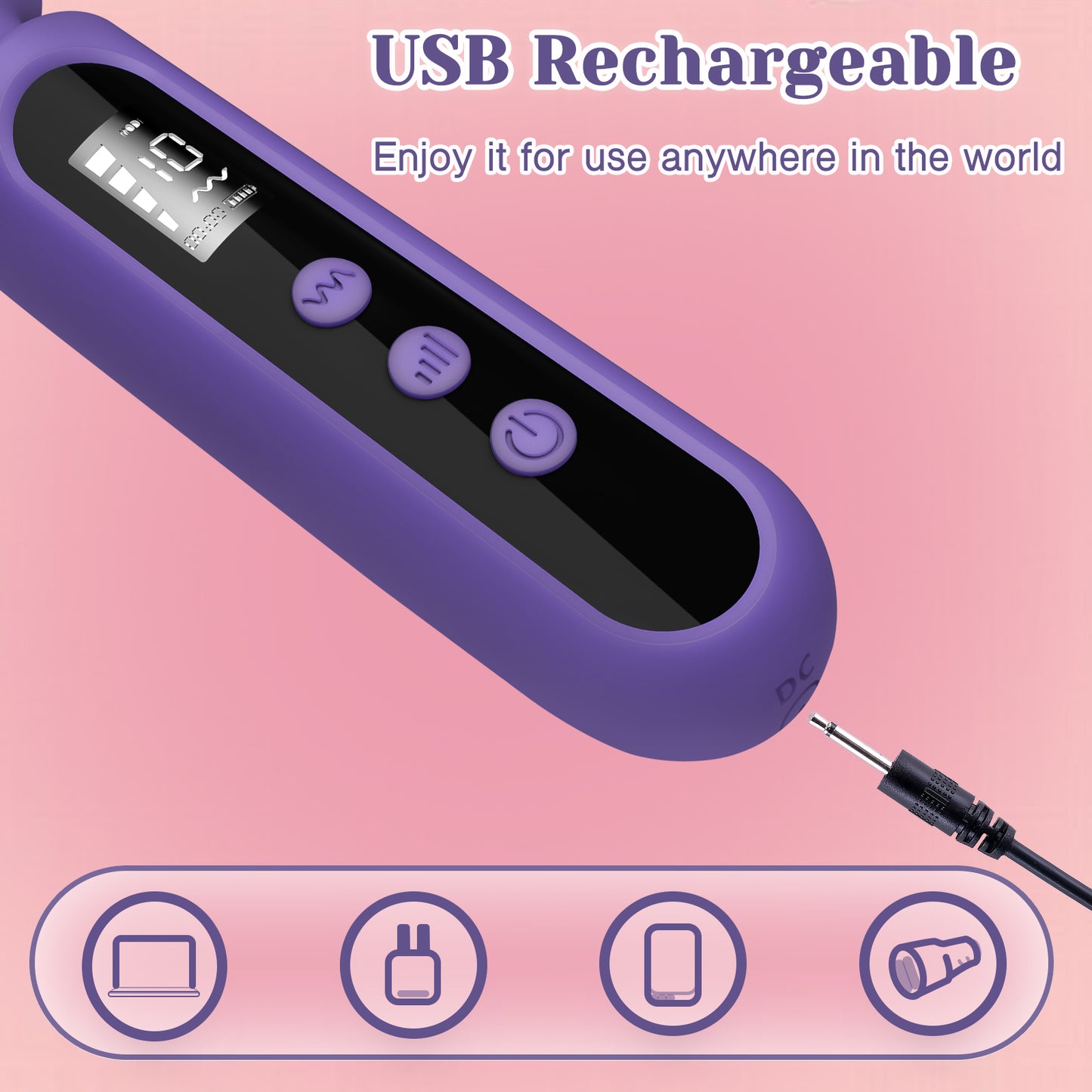 Tracy's Dog Wand Vibrator Kits with LCD Display