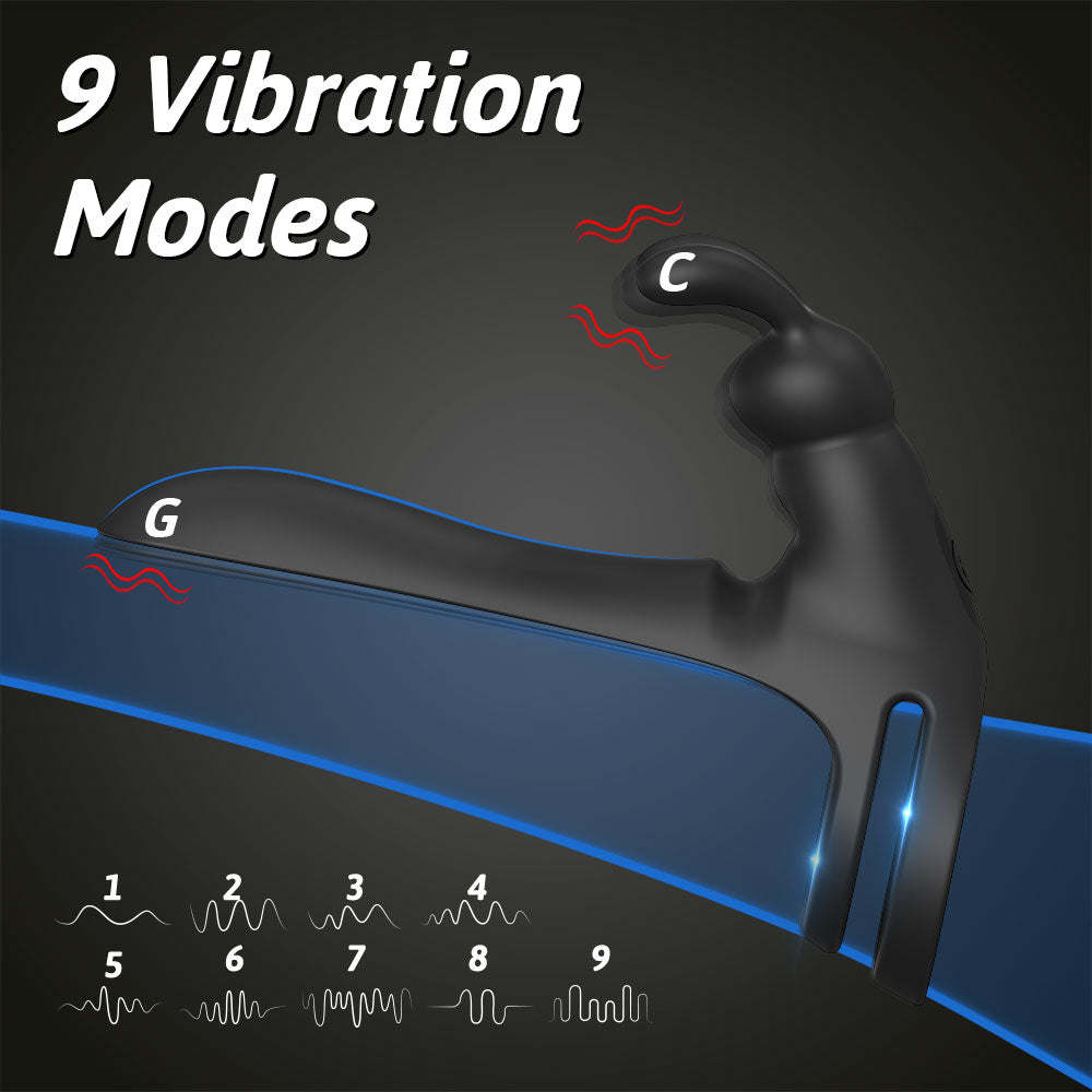 Tusky Couple Vibrating Penis Ring