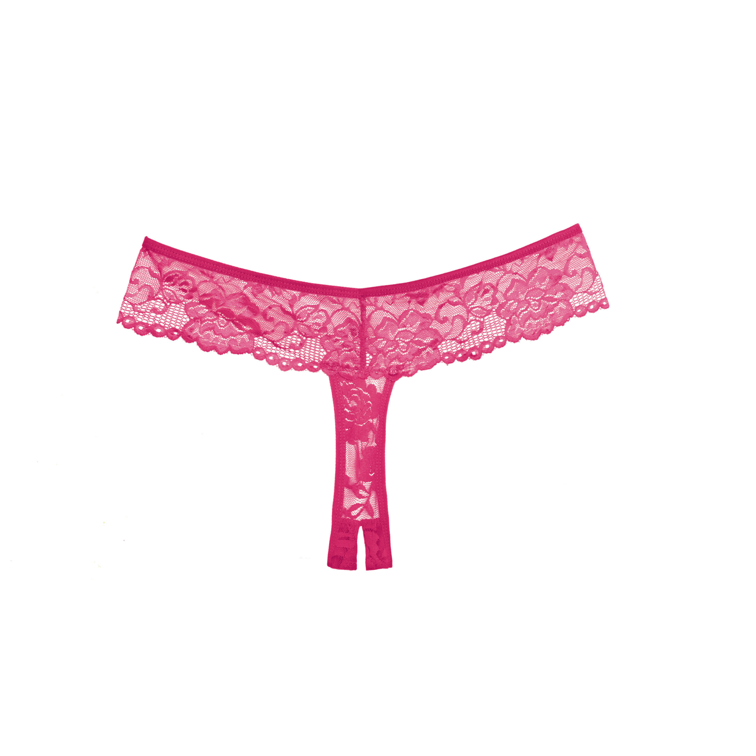 String Adore Chiqui Love en Dentelle Ouvert à l’Entrejambe