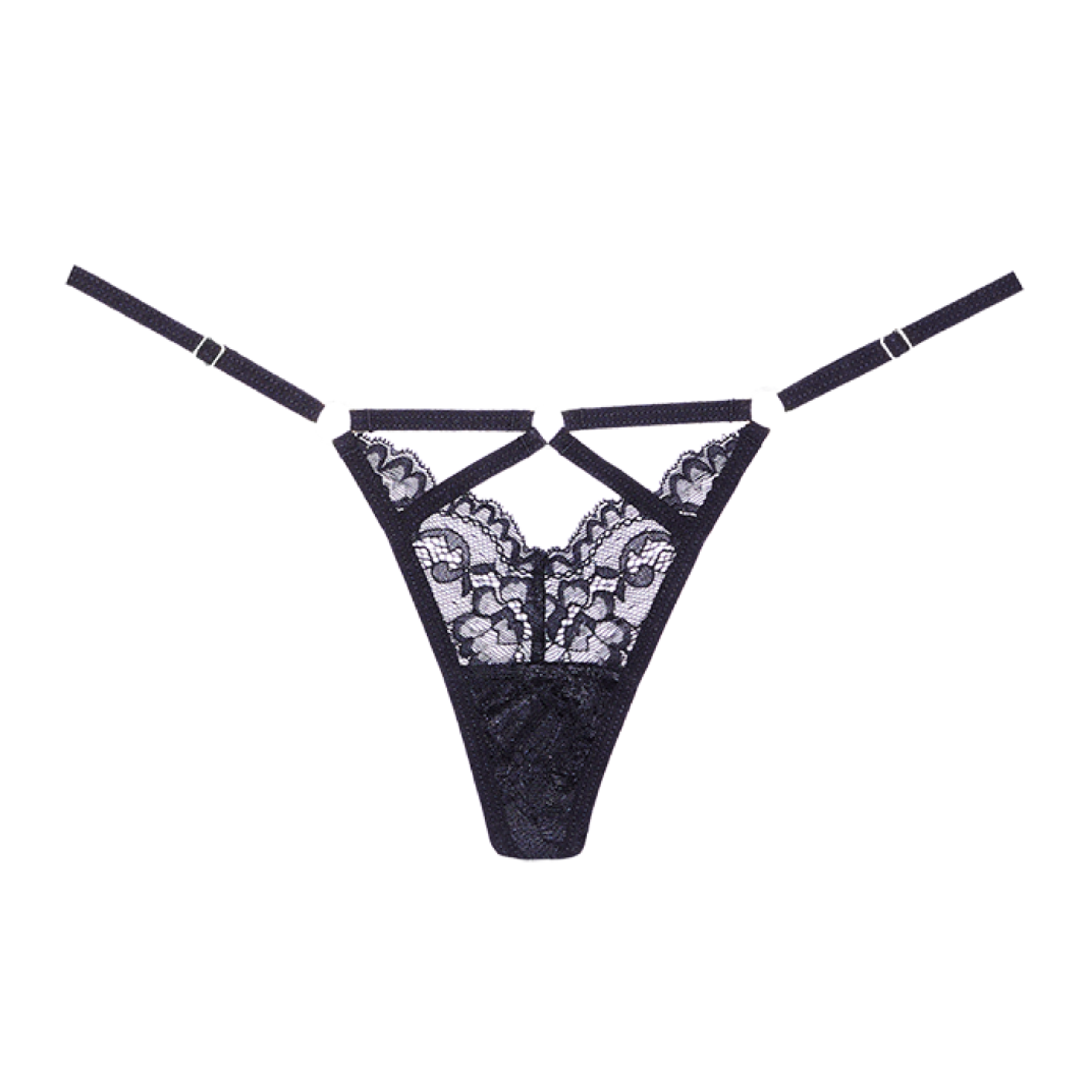 Do Not Disturb Lace Thong
